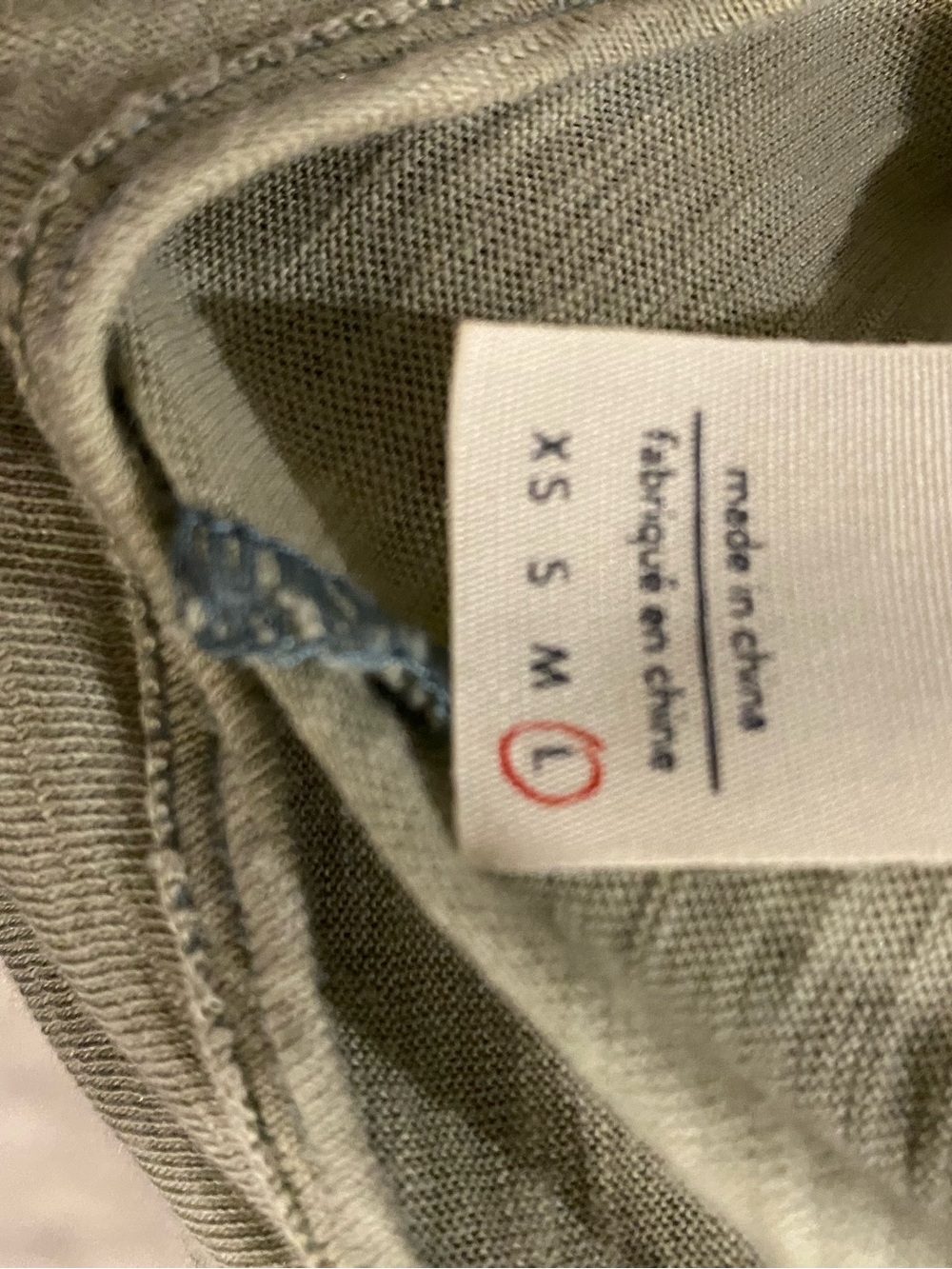 We the free light Olive Green Short Sleeve top - Picture 8 of 9